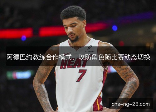 阿德巴约教练合作模式，攻防角色随比赛动态切换